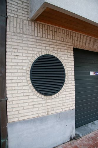 Griglia di ventilazione in maglia di acciaio inossidabile - 411R - RENSON - rotonda / per esterni / da esterno
