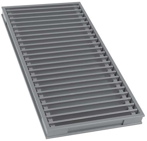 Griglia di ventilazione in alluminio estruso - 311/2 - RENSON - rettangolare / per uso interno / professionale