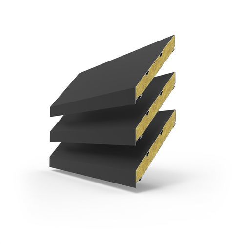 Rivestimento di facciata in fogli - LINIUS® L.170ACL - RENSON - in gesso / in alluminio / verticale
