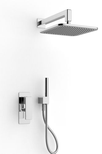 Set doccia da parete - 5700 DDI-090 - ZAZZERI - contemporaneo / con doccia a mano / con soffione fisso
