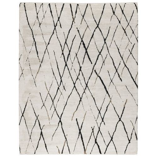 Tappeto contemporaneo - LESA - STARK CARPET - a motivi / in acrilico / rettangolare