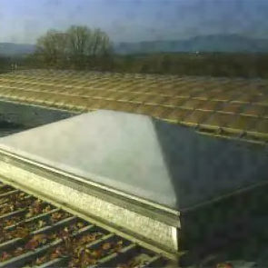 Lucernario in policarbonato - Polimer Tecnic - in acrilico / temprato / per tetto piano