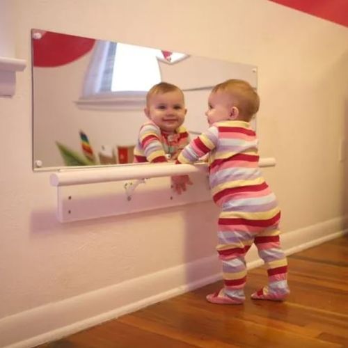 Specchio da bagno a muro - Polimer Tecnic - contemporaneo / centrabile / in plastica