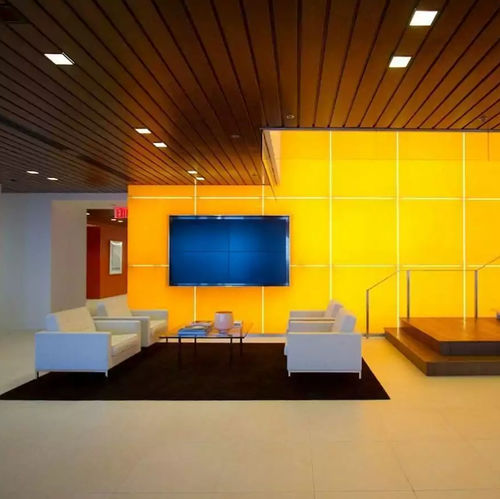 Luce a sospensione - Polimer Tecnic - ad incasso / LED / quadrata