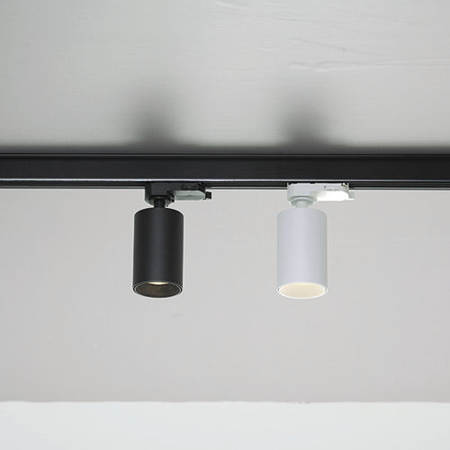 Faretti a binario LED - STAGE 2 - BEL-LIGHTING / TERZO-LIGHT - tondo / in alluminio / contract