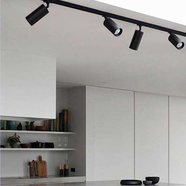 Faretti a binario LED - REEDS 4 - BEL-LIGHTING / TERZO-LIGHT - tondo / in ghisa di alluminio / contract