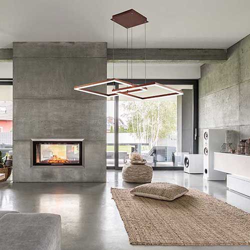 Luce a sospensione - LINUS - BEL-LIGHTING / TERZO-LIGHT - LED / quadrata / IP20