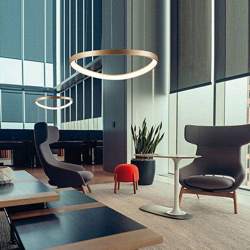 Luce a sospensione - LOOP  - BEL-LIGHTING / TERZO-LIGHT - LED / rotonda / IP20