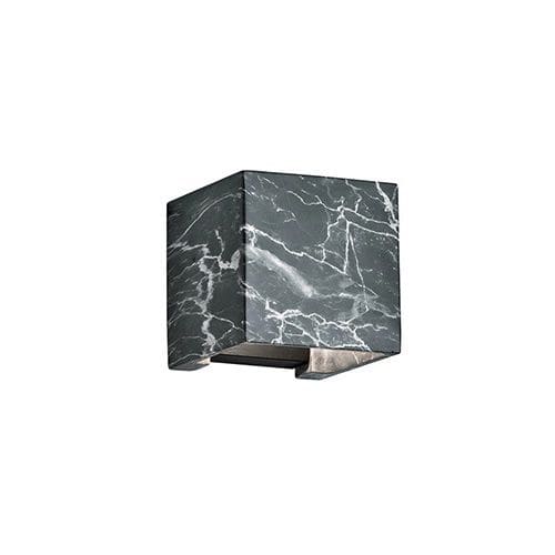 Applique contemporanea - DAVOS - BEL-LIGHTING / TERZO-LIGHT - da esterno / in marmo / quadrata