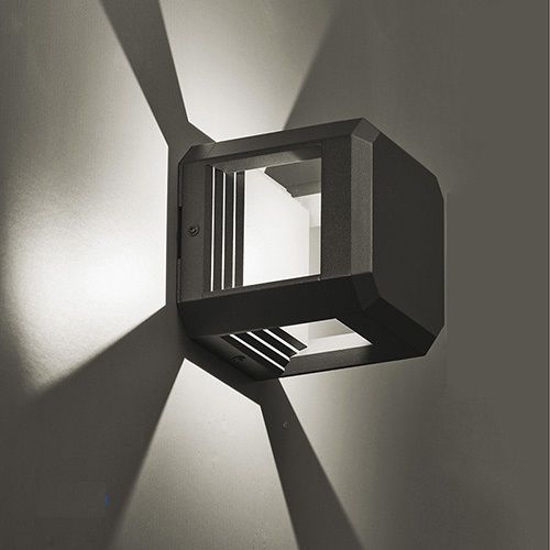 Applique contemporanea - BIOS - BEL-LIGHTING / TERZO-LIGHT - da esterno / in alluminio / quadrata