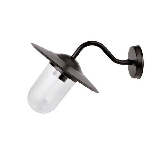 Applique contemporanea - CAMPANA-4 - BEL-LIGHTING / TERZO-LIGHT - da esterno / in acciaio inossidabile / in vetro