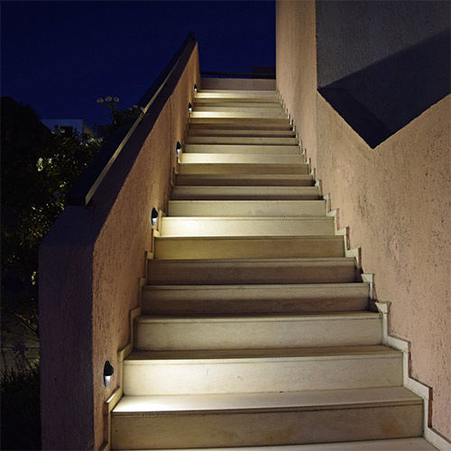 Luce da incasso a muro - HYDRO - BEL-LIGHTING / TERZO-LIGHT - LED / rotonda / IP65