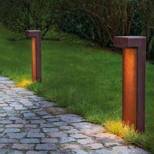 Lampioncino da giardino - SAMPA FL - BEL-LIGHTING / TERZO-LIGHT - contemporaneo / in alluminio / in acciaio