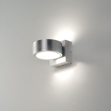 Applique contemporanea - OMEGA - BEL-LIGHTING / TERZO-LIGHT - da esterno / in alluminio anodizzato / in vetro