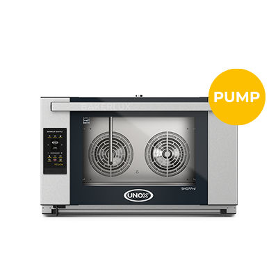 Forno professionale - XEFT-04EU-ETDP - UNOX - elettrico / a convezione / a libera installazione