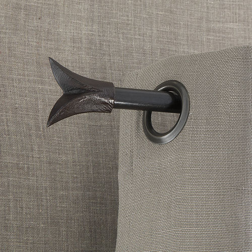 Bastone per tende in bronzo - CROSSE - Objet Insolite - in ottone / con fissaggio murale / per finestra