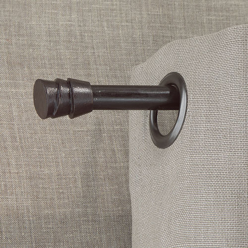 Bastone per tende in bronzo - ORBE - Objet Insolite - in ottone / con fissaggio murale / per finestra