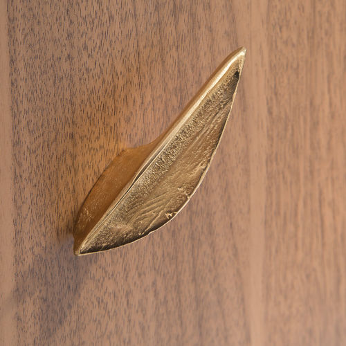 Pomello per mobile contemporaneo - LEAF - Objet Insolite - classico / in bronzo