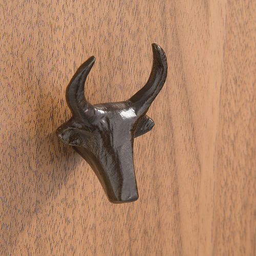 Pomello per mobile contemporaneo - BULL - Objet Insolite - classico / in bronzo / in nichel