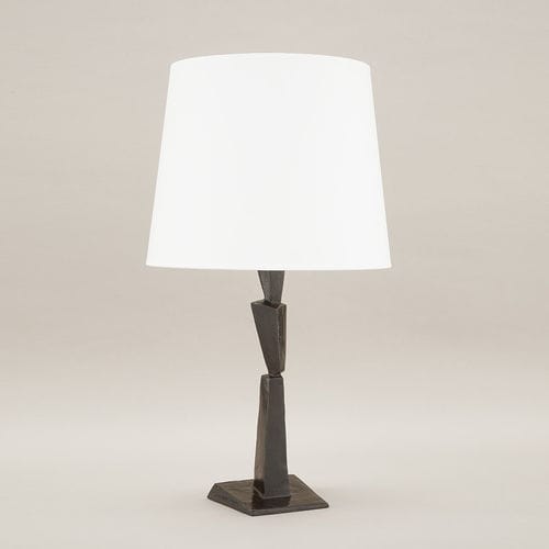 Lampada da tavolo - CUBIST - Objet Insolite - in bronzo / classica / con cavo