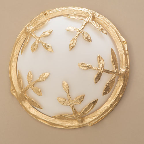 Applique classica - VEGA - Objet Insolite - da esterno / in bronzo / in vetro