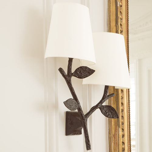 Applique classica - FLORA - Objet Insolite - da interno / in bronzo / a candelabro