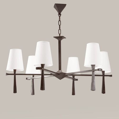 Lampadario classico - PABLO  - Objet Insolite - in bronzo / da 6 lampadine / contract