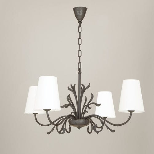 Lampadario classico - TOLEDE - Objet Insolite - in bronzo / da 8 lampadine / con 4 punti luce