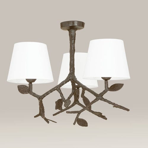 Lampadario classico - FLORA - Objet Insolite - in bronzo / con 3 punti luce / contract