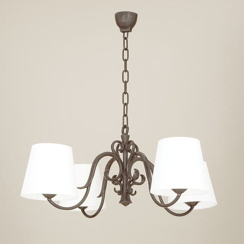 Lampadario classico - PALERME - Objet Insolite - in bronzo / con 4 punti luce / contract