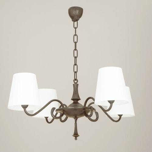 Lampadario classico - VENDOME - Objet Insolite - in bronzo / da 6 lampadine / contract