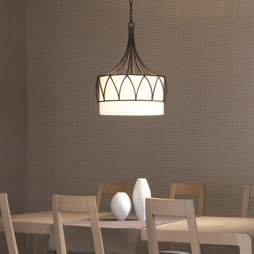 Lampada a sospensione - GRANDE TIARE - Objet Insolite - in bronzo / classica / con cavo