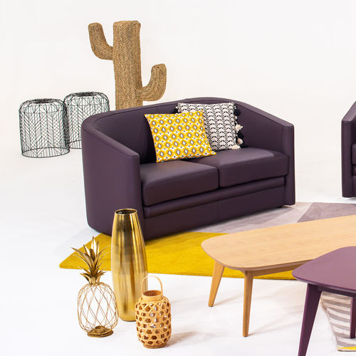 Divano letto - MERCURE - Neology - contemporaneo / in tessuto / in pelle