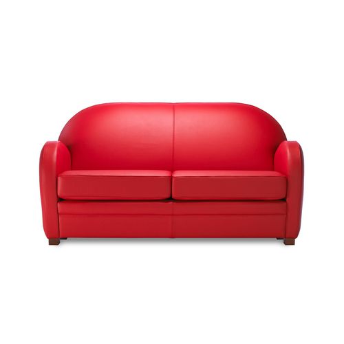 Divano classico - CARDIFF - Neology - in tessuto / in pelle / rosso