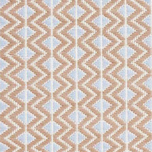 Tessuto da tappezzeria - PINULA HAND WOVEN - F. SCHUMACHER & CO. - per tende / con motivi geometrici / in cotone