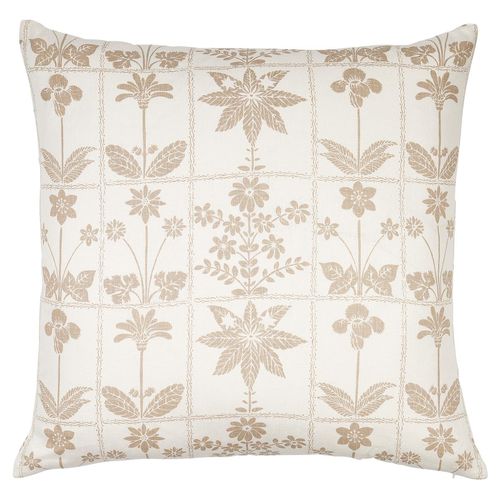Cuscino in lino - GEORGIA WILDFLOWERS  - F. SCHUMACHER & CO. - quadrato / per uso residenziale