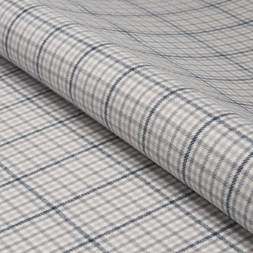 Tessuto da tappezzeria - ALDRIDGE HOUNDSTOOTH  - F. SCHUMACHER & CO. - a quadretti / in lana / grigio