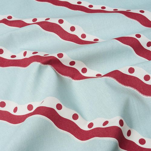 Tessuto da tappezzeria - ROUSSEAU STRIPE  - F. SCHUMACHER & CO. - per tende / per tende a rullo / a motivi