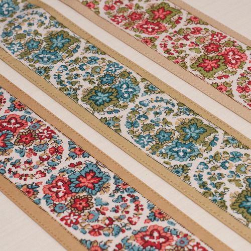 Bordura in cotone - INES PAISLEY TRIM - F. SCHUMACHER & CO. - lineare
