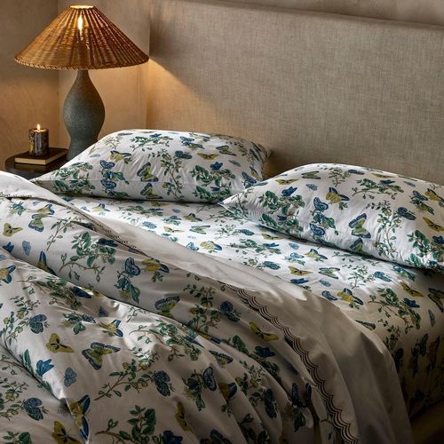 Trapunta in cotone - BAUDIN BUTTERFLY   - F. SCHUMACHER & CO. - con motivo stampato