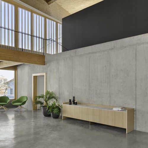 Credenza contemporanea - TEMPO  - Andreu World - in legno / modulabile / con ante battenti