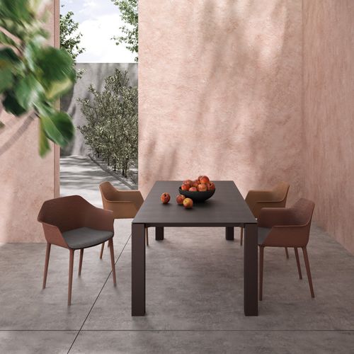 Sedia contemporanea - GALA PURE ECO - Andreu World - in plastica / con supporto in plastica / riciclabile