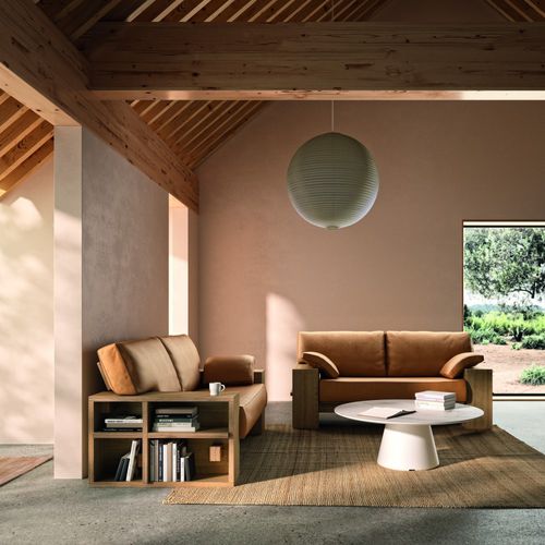 Divano contemporaneo - MARIYA - Andreu World - in tessuto / imbottito / grigio