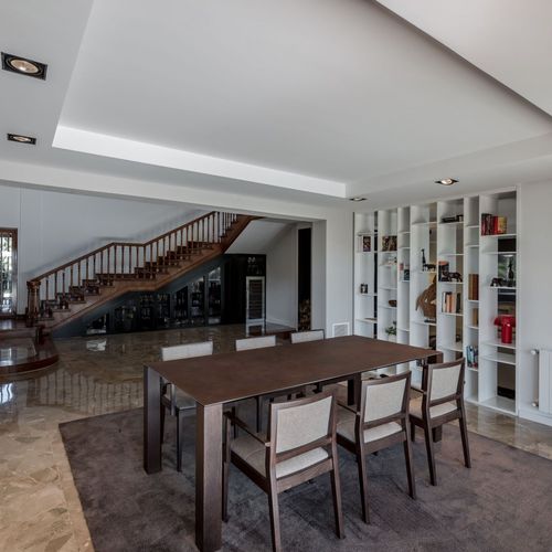 Tavolo contemporaneo - EXTRA  - Andreu World - in rovere / in alluminio / con supporto in alluminio