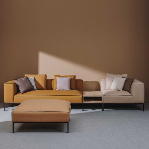 Pouf contemporaneo - RAGLAN  - Andreu World - in espanso / quadrato / modulare
