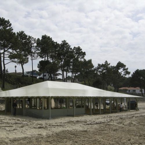 Membrana architettonica in tela - Grand Voile - per tensostruttura / per copertura