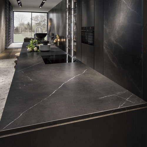 Piano di lavoro in gres porcellanato - STORM - INALCO - da cucina / da bagno / da esterno