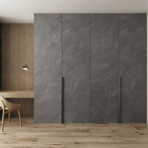 Piano di lavoro in gres porcellanato - PACIFIC ITOP GRIS BUSH-HAMMERED - INALCO - da cucina / da bagno / da esterno