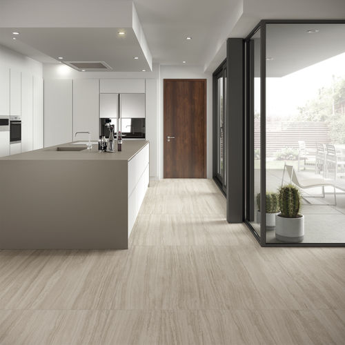 Piano di lavoro in gres porcellanato - SILK ITOP VISÓN NATURAL - INALCO - da cucina / da bagno / da esterno