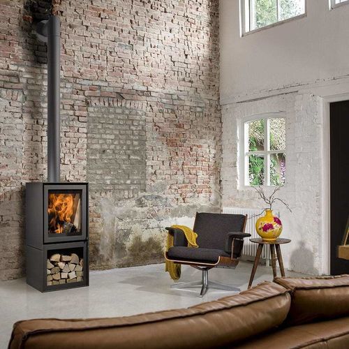 Stufa a legna - BOX 20 55 - Barbas - 8 kW / 12 kW / multicombustibile